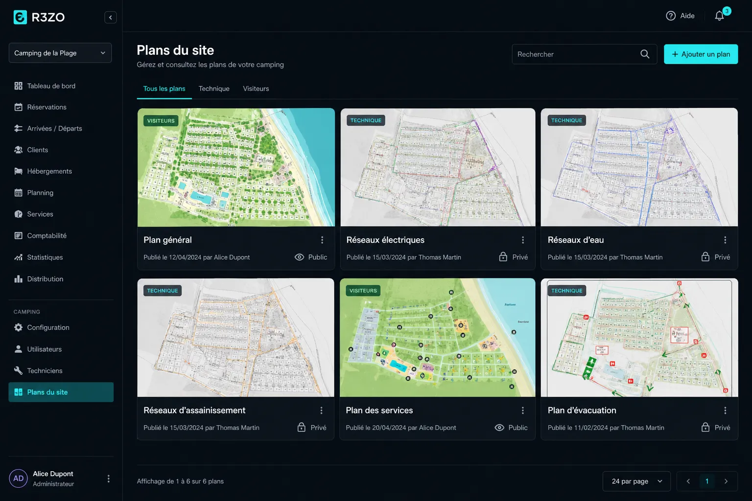 Plans multi-vues
